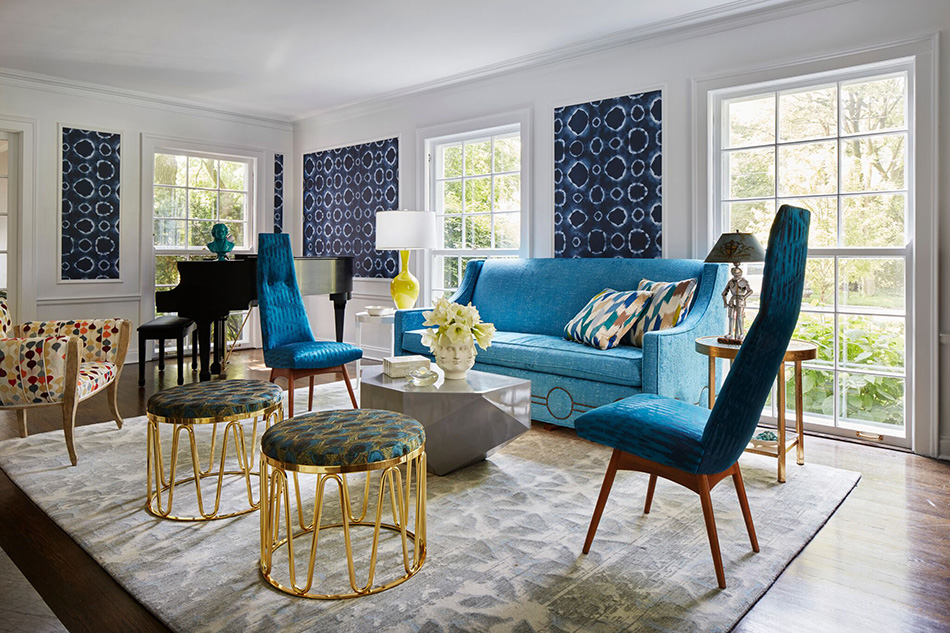Bold and creative style by Buckingham Interiors + Design