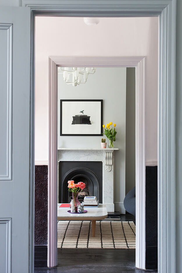 Colour and modern touches added to a period home