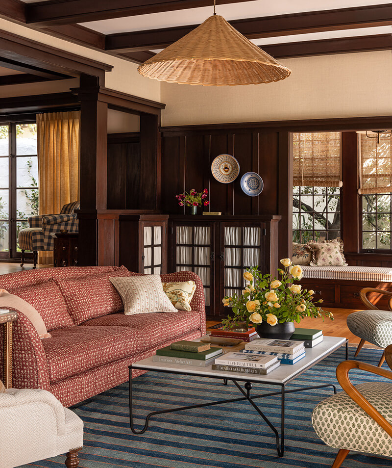 This “Happy Moody” Craftsman Home Is A Vintage Lover's Dream (We